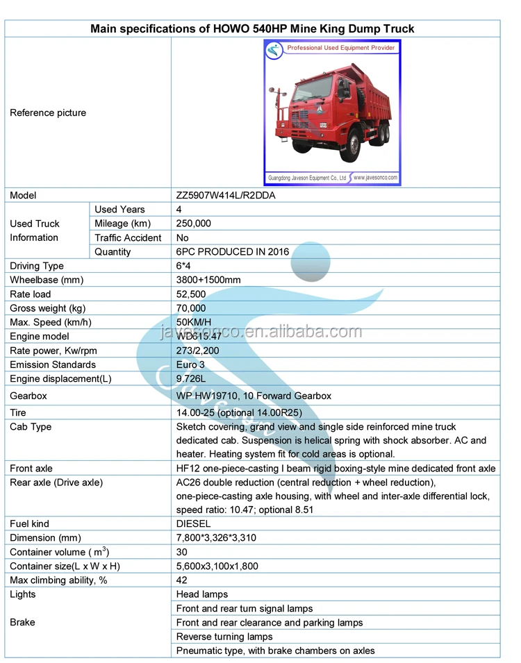HOWO 540HP Mine King.jpg