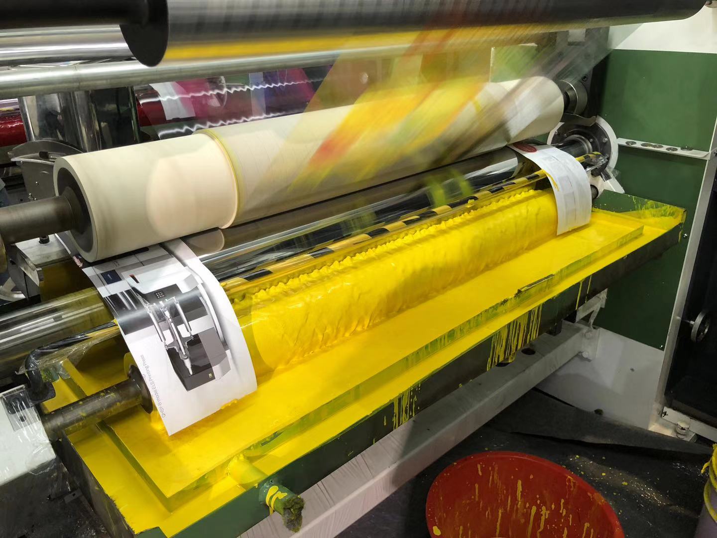 Ldpe Printer Pe Printing Rotogravure 6 Colour Shop Bag Gravure Printing