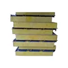 High Density Fire Resistant Metal Sheet Rock wool Sandwich Panels