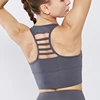 2019 new Wholesale Back hollow design sexy yoga bra Breathable High Impact push up sports bra women
