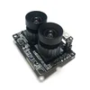 Panoramic Top Bottom Stereo Webcam Synchronization Front Back UVC OTG 1.3 MP 960P Aptina AR0130 Dual Lens USB Camera Module