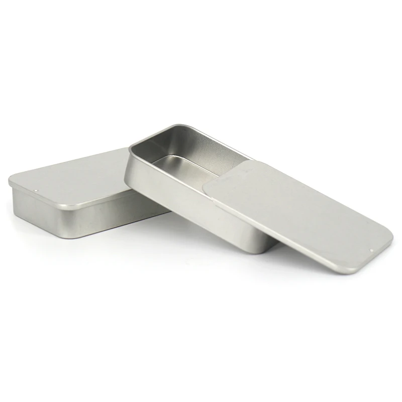 New Promotional Black Matte Sliding Tins Mini Size Solid Perfume