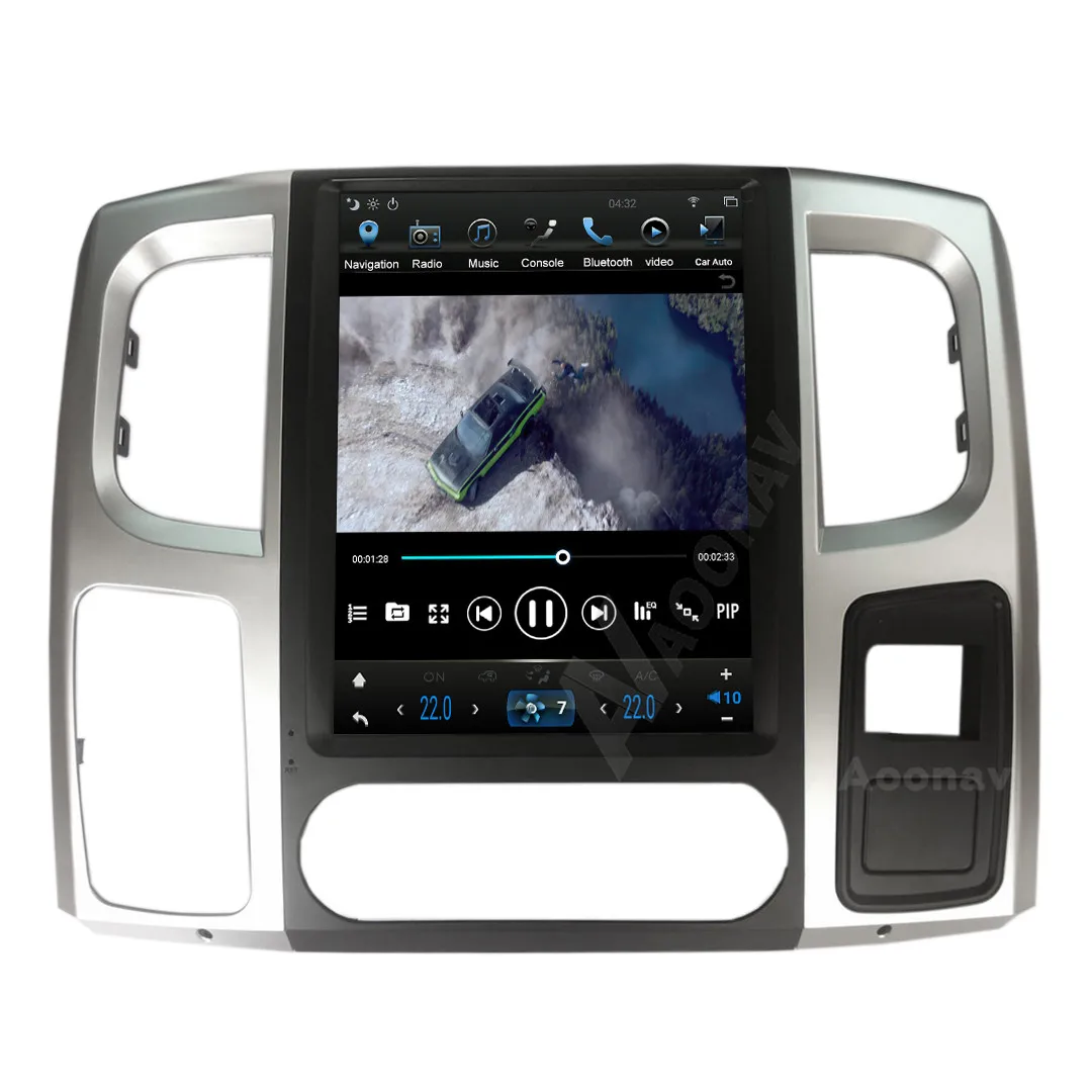 Car Radio Multimedia Player Gps Navigation For Dodge Trucks Ram 1500
