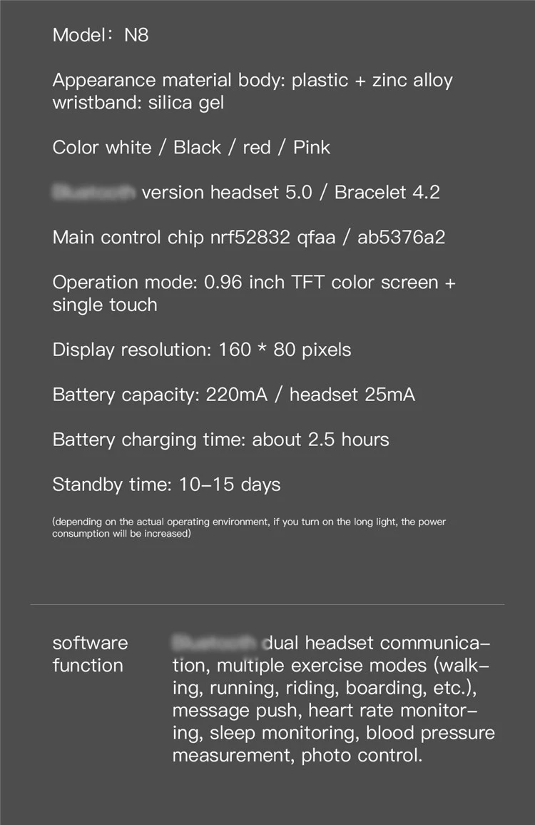 New products 2021 Heart Rate Fitness Tracker Blood Pressure Monitor Smartwatch 2 in 1 Earphone Men Women Smart watch N8