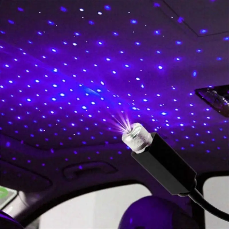 Battery USB Kids Children Bedroom Stars Starry Sky Laser LED Night Light Projector