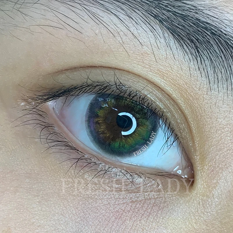 

color contact lens,2 Pairs, 3 colors,brown