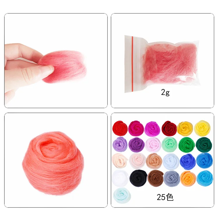 DIY felt poke