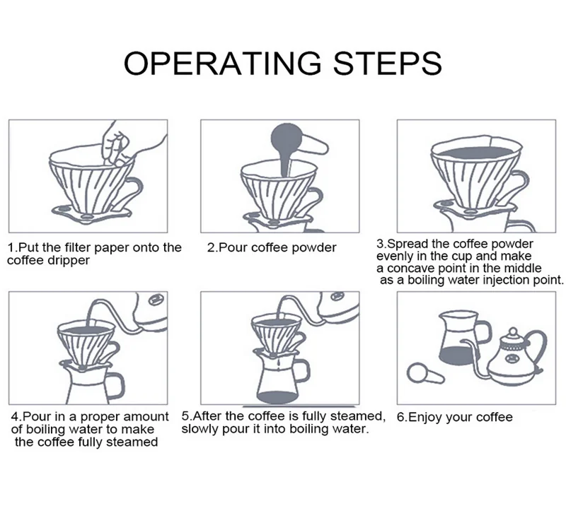 Hot Sale Ceramic Coffee Dripper Cup Pour Over Coffee Filter Cup