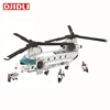 830pcs Chinook Helicopter Building Blocks thunder air force DIY Educational Bricks Toys for children