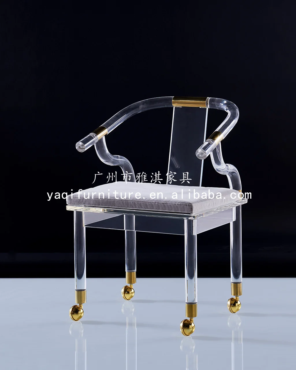 Good Quality Home Furniture Wholesale Fashionable Acrylic Chair Dining