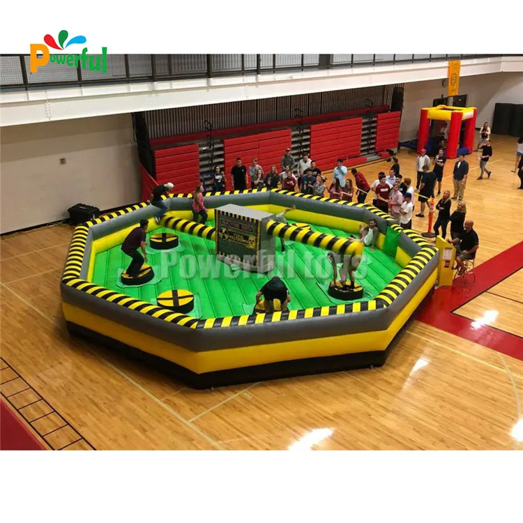 Inflatable Meltdown Zone - Ultimate Adult Wipeout Game