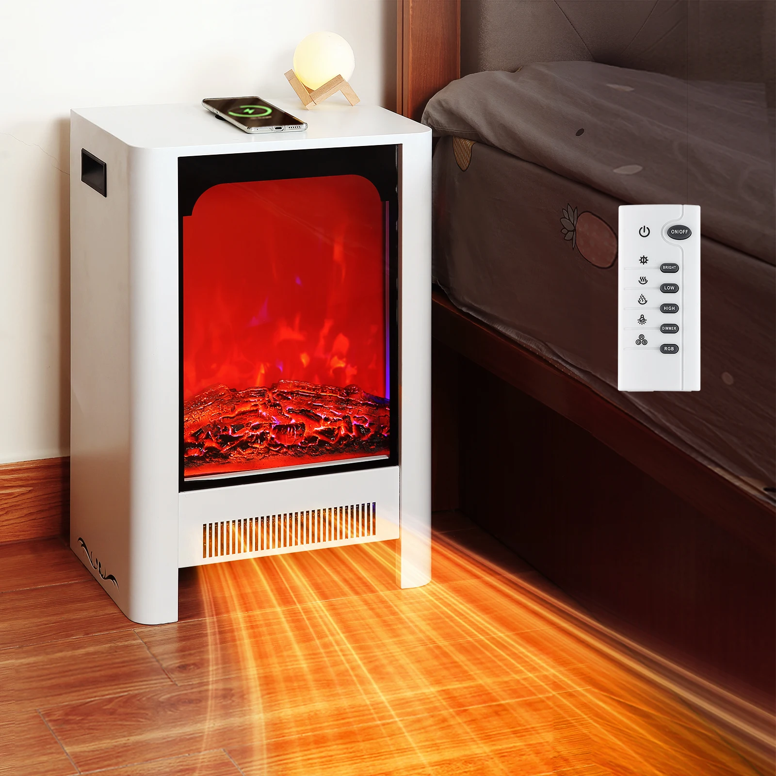 Electric Fireplace, 3D, PTC - detail 4