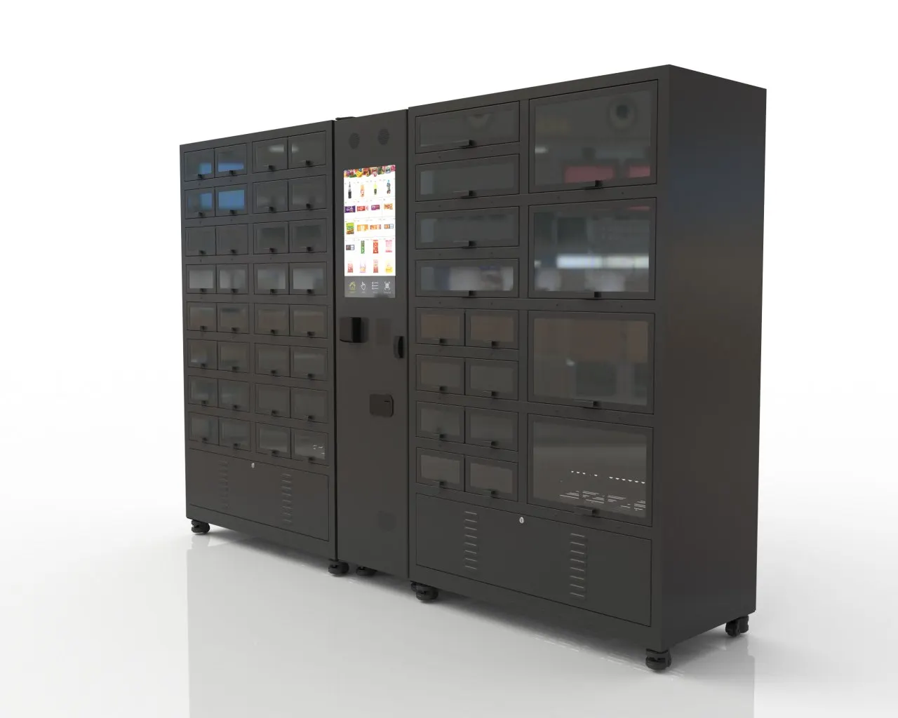 Haloo combo vending machines supplier outdoor-2