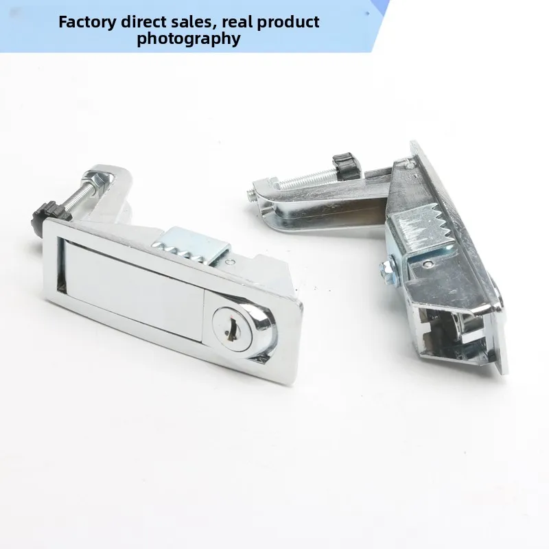 High-Pressure Industrial Lock Ms606-2 Black Push-Button Flat Lock for Boiler and Air Compressor with Cutting Service supplier