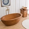 Luxury Large Oak and Cedar ofuro bath Bathroom Wood Bathtub for adults
