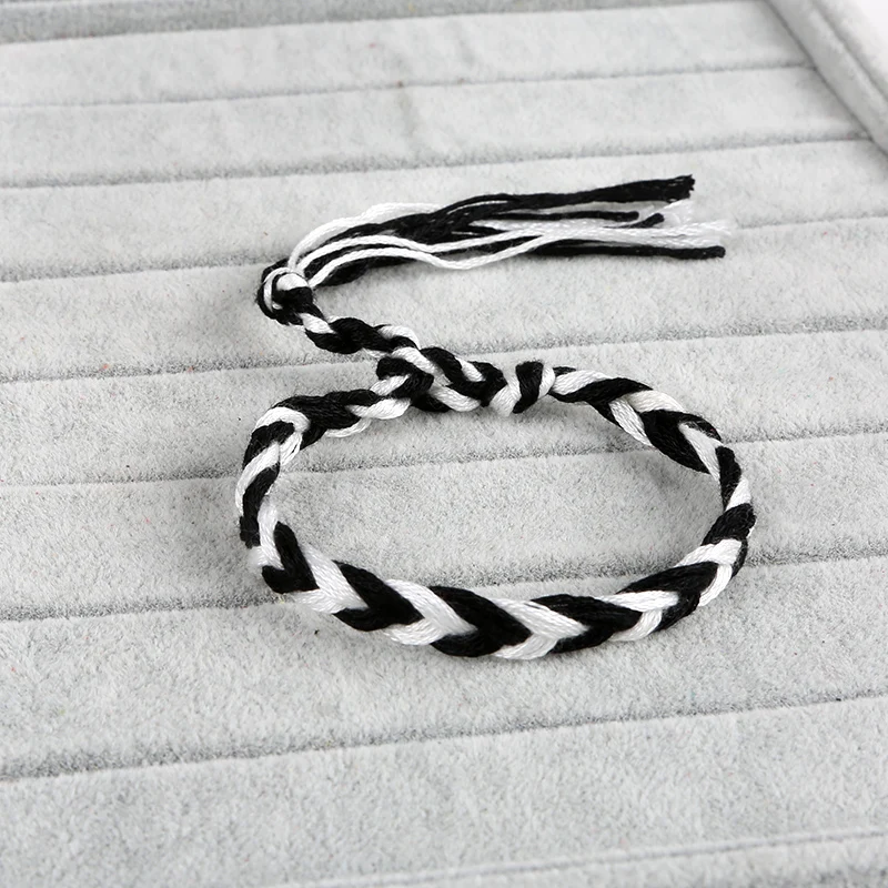 Handmade Braided Rainbow Rope Bracelet Jewelry Set Gifts Buy Handmade