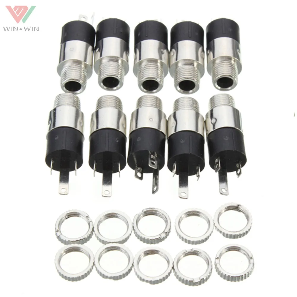 Surface panel mount 3.5mm headphone jack