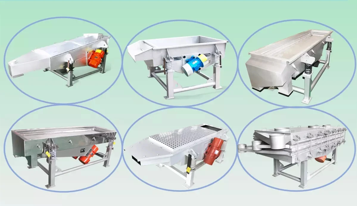 Low Noise Rectangular Vibrating Sieve/sifter Machine For Soil - Buy ...