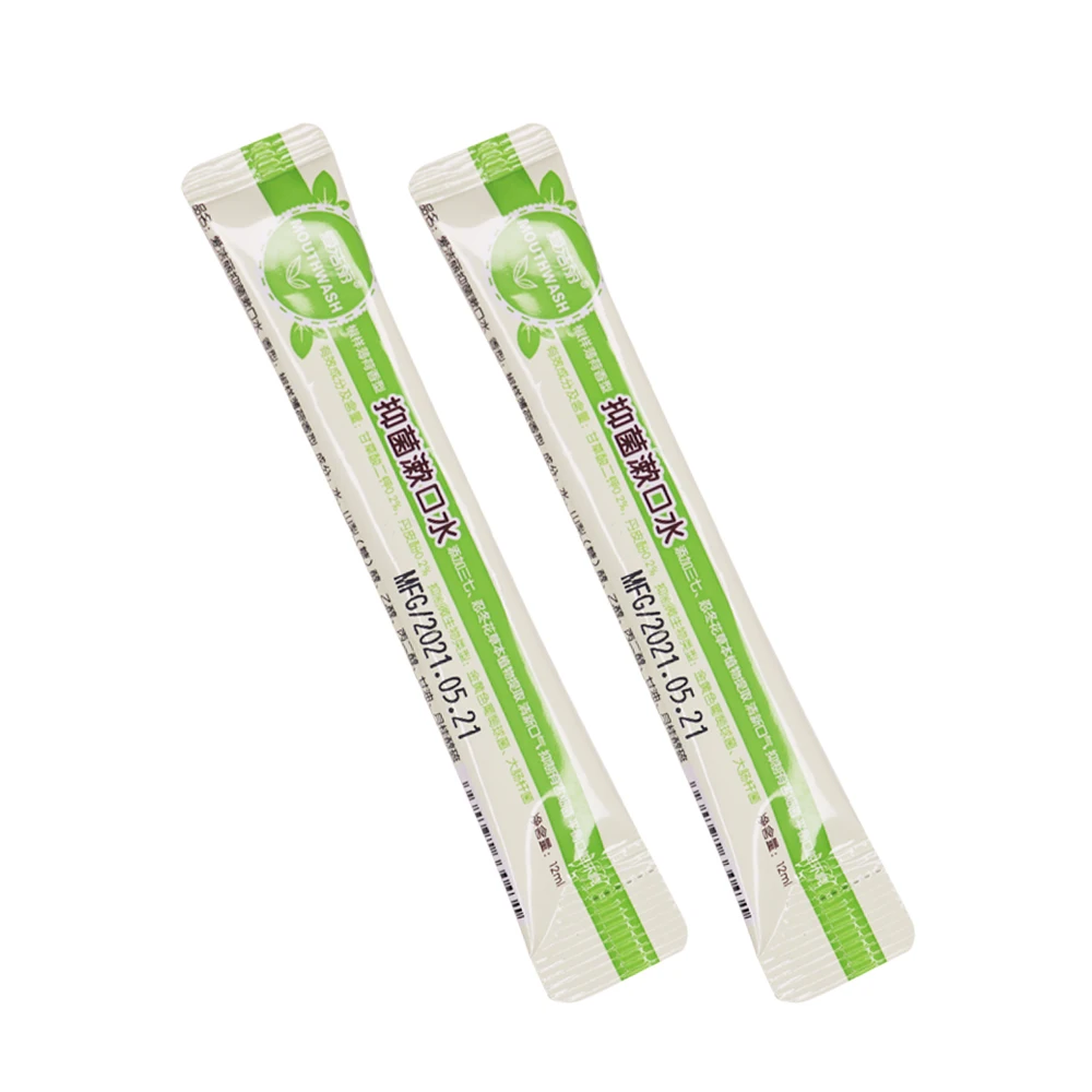 
OEM Service An-Tibacterial Antiseptic Fluoride Mini Spearmint Liquid Mouth Rinse Herb Mouthwash 