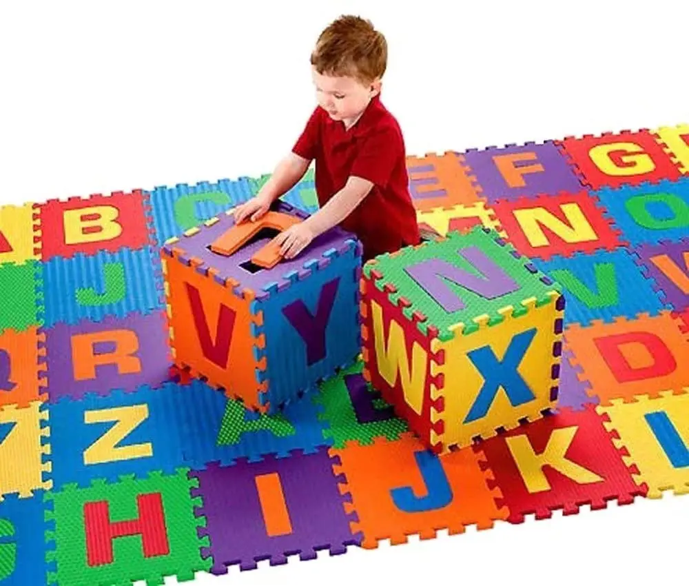 alphabet soft play mat