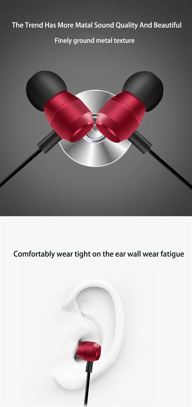 Shennan KD603 Wired Earphone With 3.5mm Plug Microphone Earphones Wired Headphones - ANKUX.COM