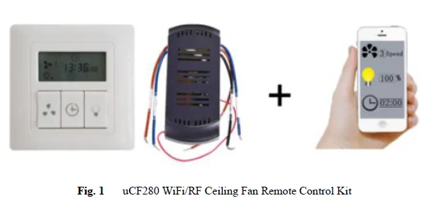 Smartphone Control Wifi Ceiling Fan Remote View Wifi Remote