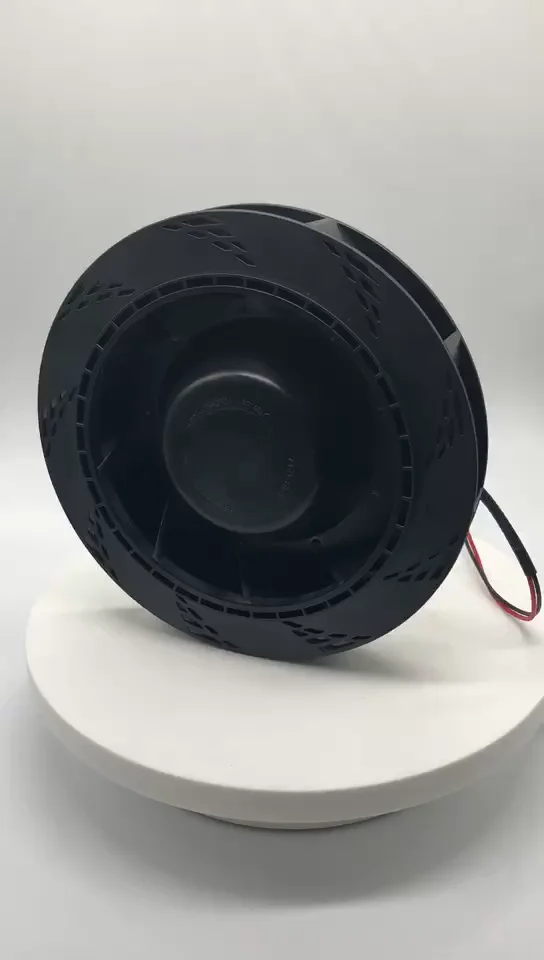 150x35mm Industrial Cooling Fan Plastic Motor 150mm Centrifugal Blower