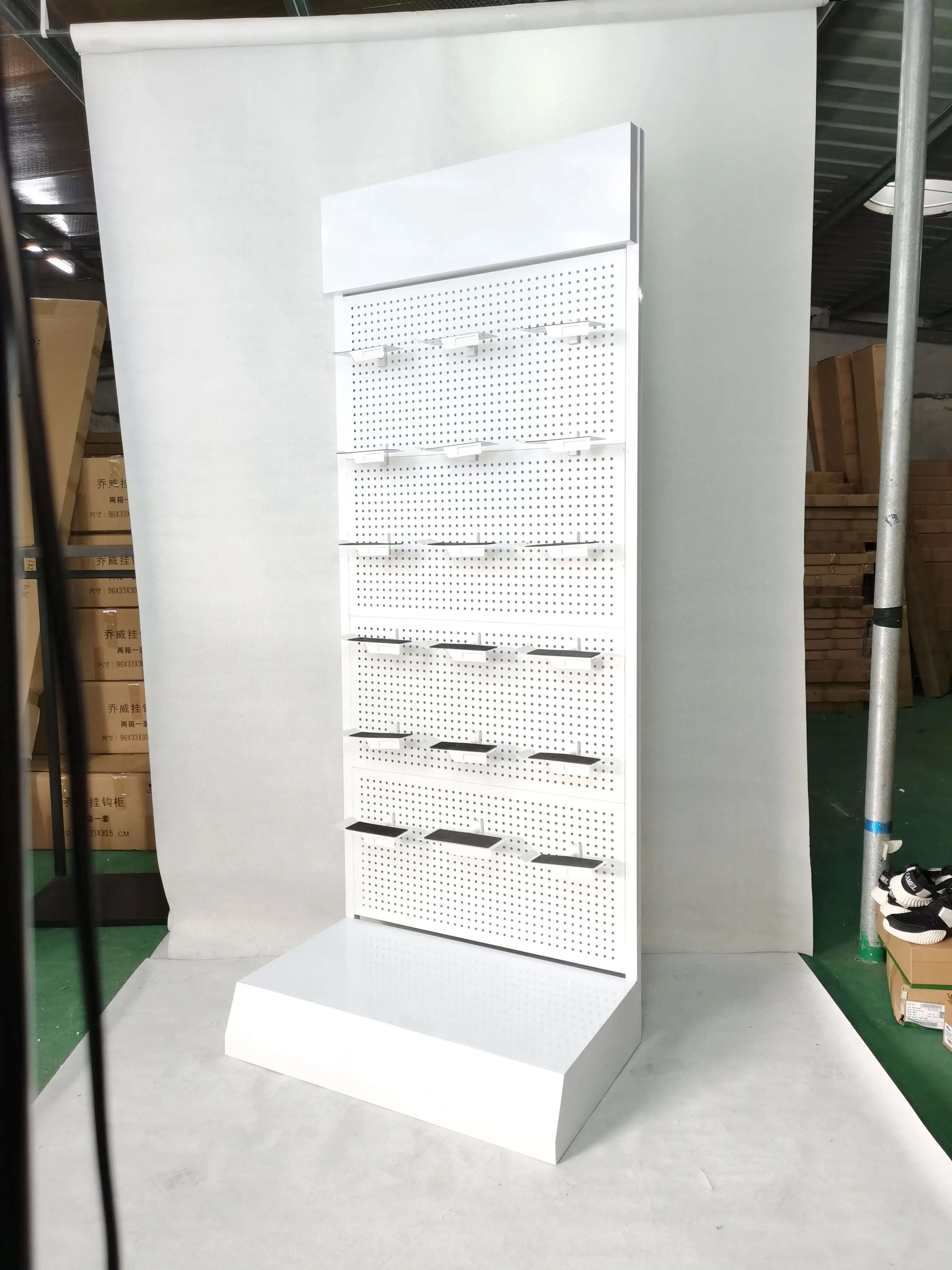 China Wholesale Sports Shop Interior Design Sport Shoe Display Rack