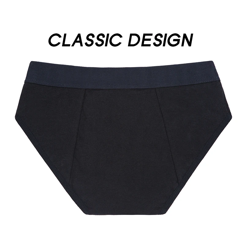 Mens Bladder Leak Underwear Men's Black Maximum Absorbency Washable