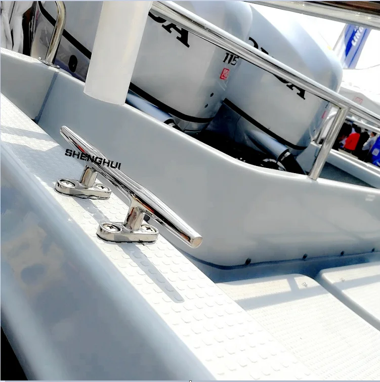 Shenghui High Quality Boat Accessories Stainless Steel 316 Boat Cleats Mooring Yacht Deck Oval