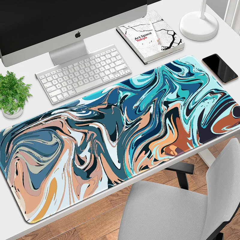 Hot Selling Abstract Fluid Pattern Mouse Pad Various Sizes Can Be