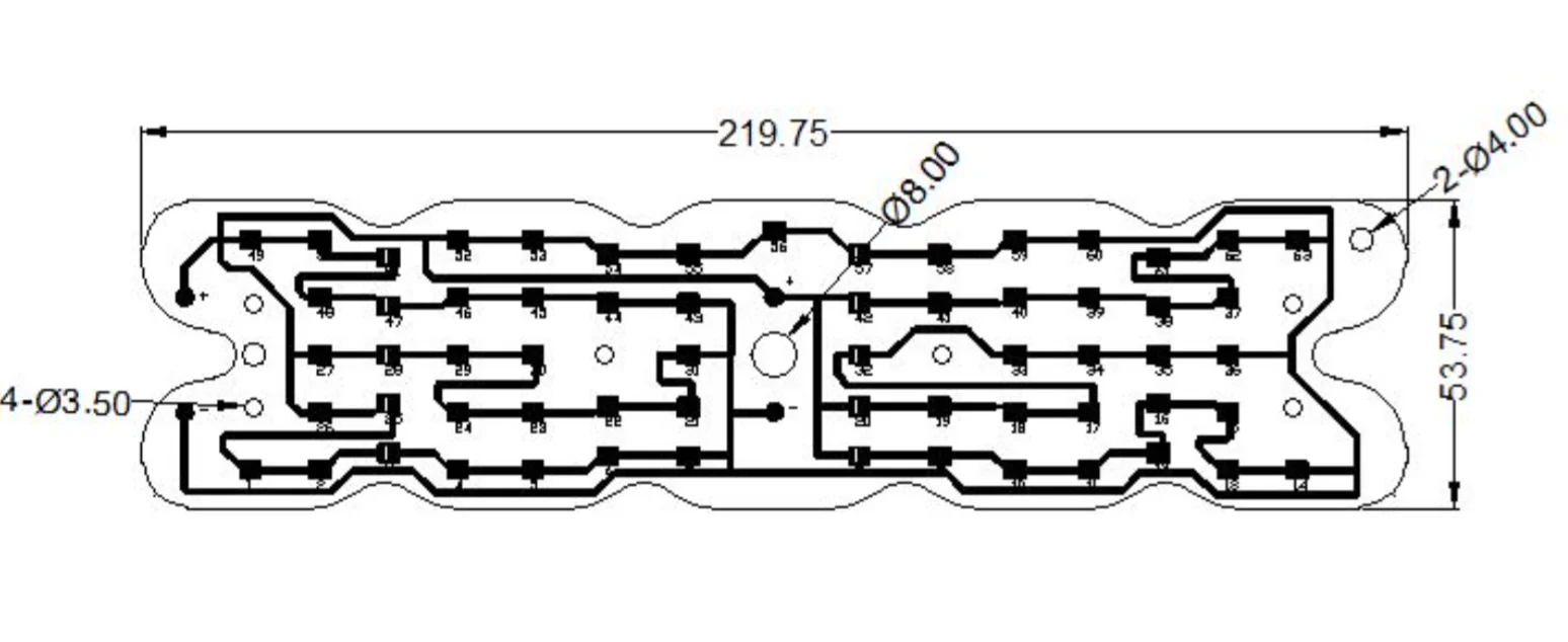 64W led PCB board drawings.png