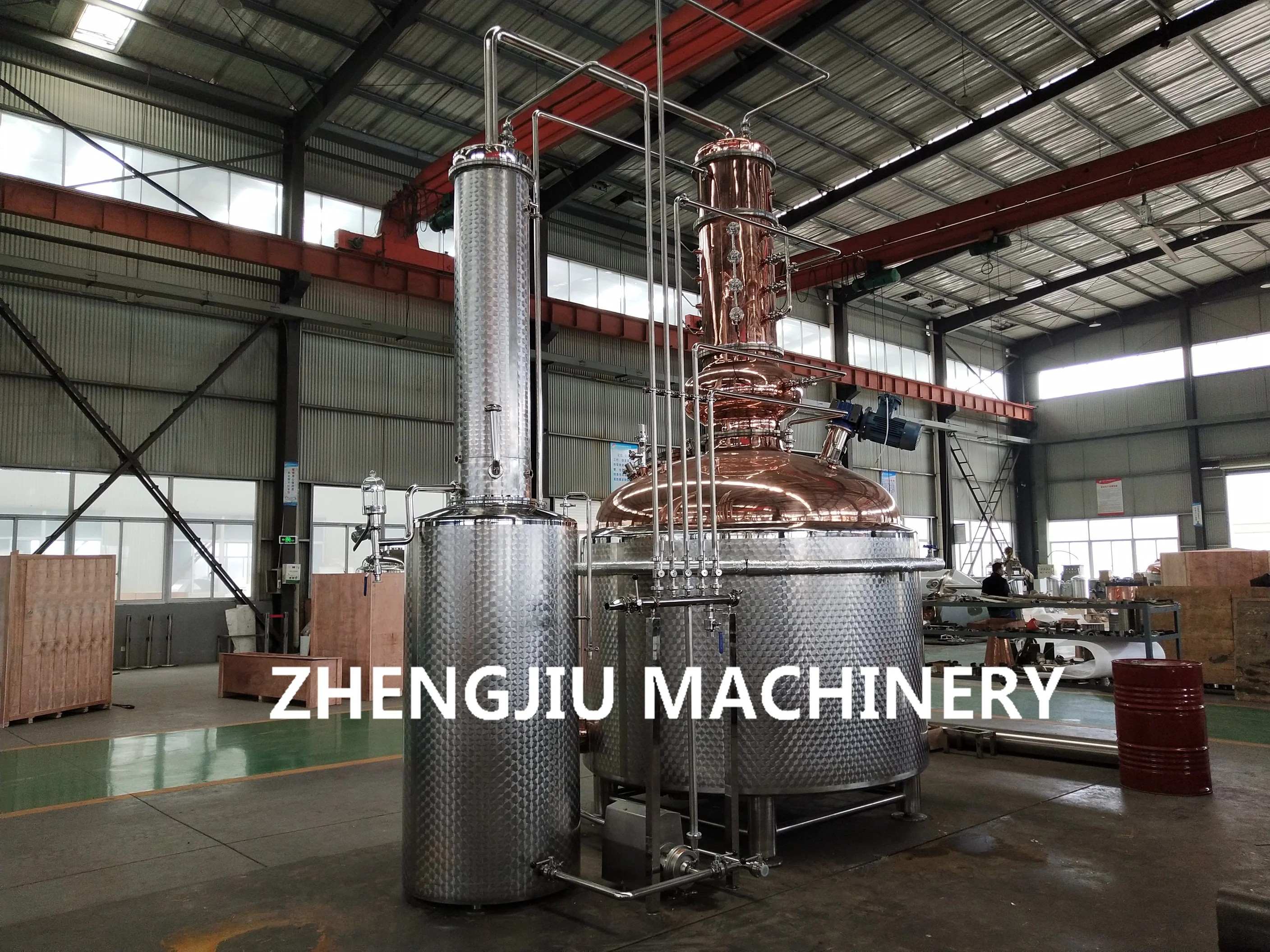 Sugarcane Distillate Bulk Lab Distillation Kit Copper Alcohol Distiller ...