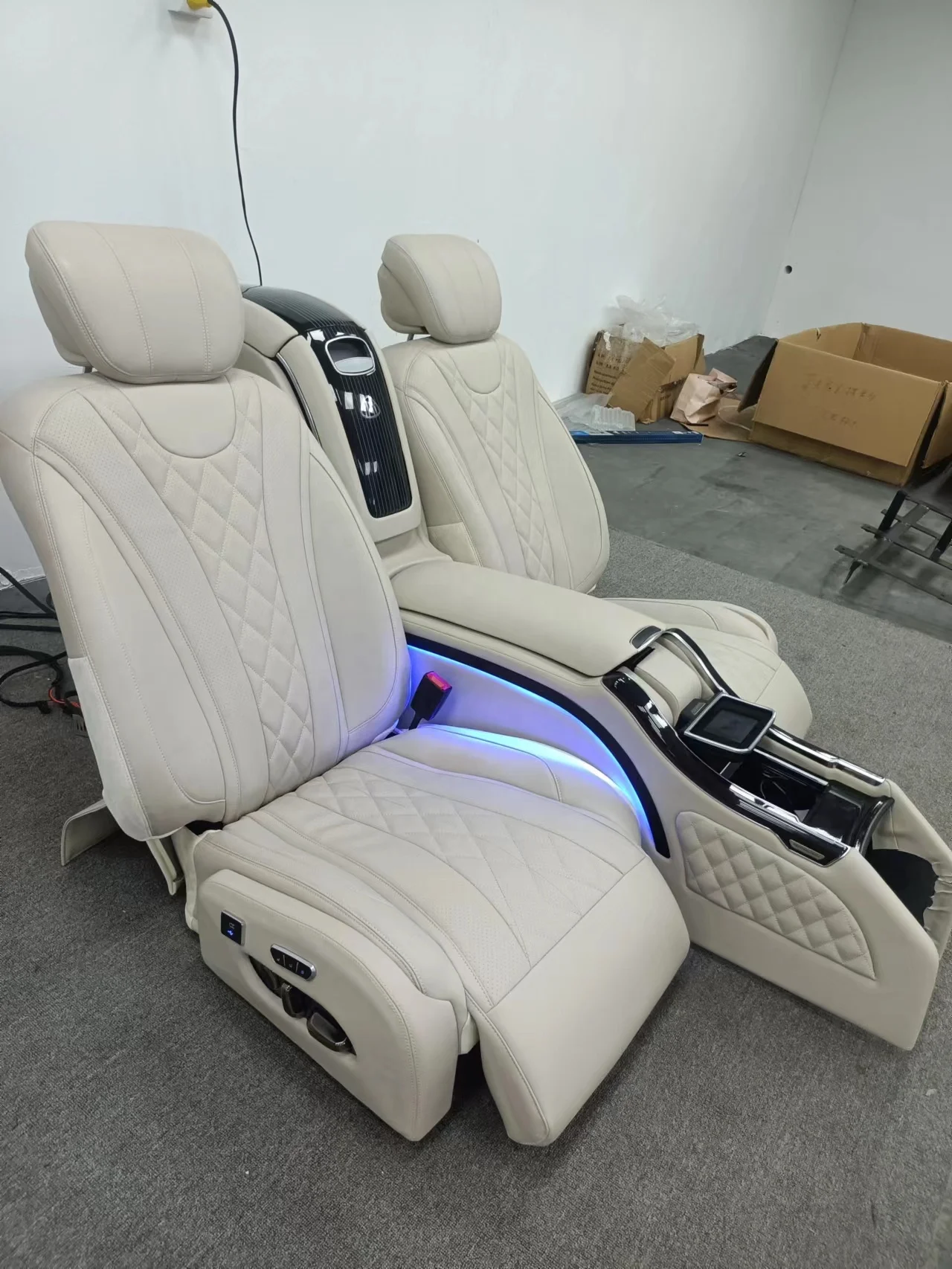 Luxury Electric Adjustable Vip Aero Car Seats For Mercedes Benz Gls