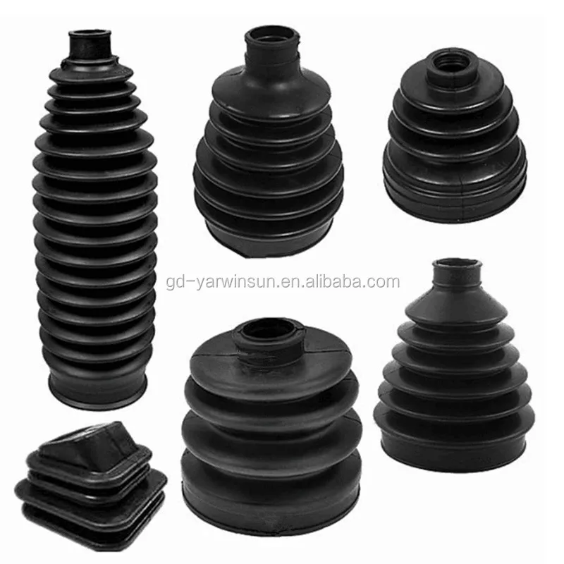 silicone rubber bellows boots protective bellow covers