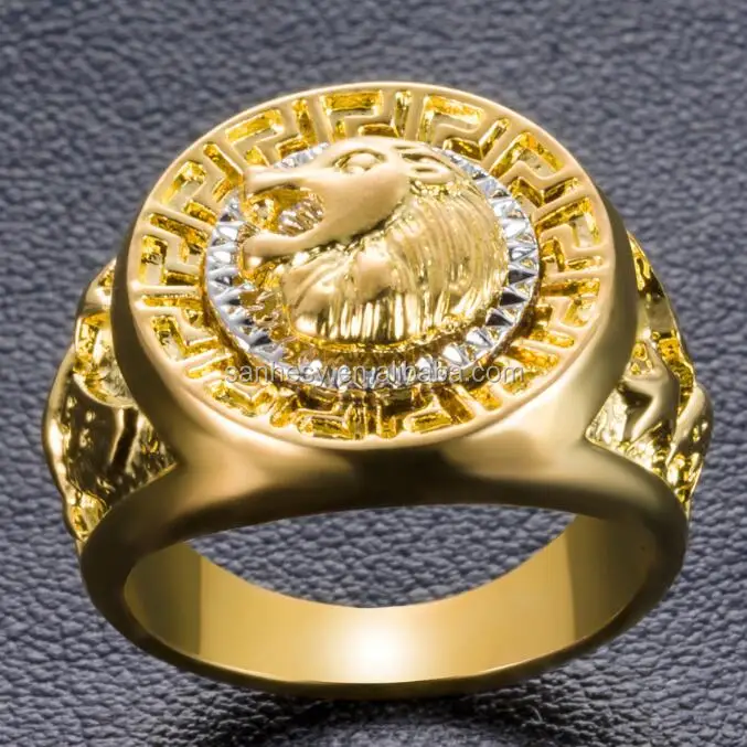 Мужское кольцо с короной