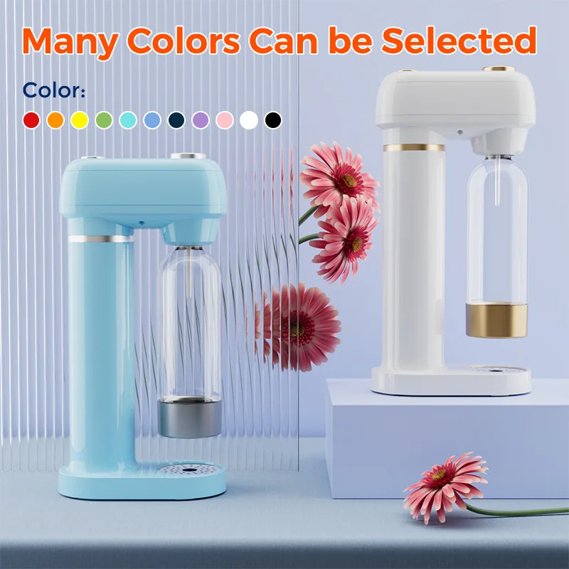Cold Sparkling Water Cooler Dispenser Charm Small Feature Desk Top Soda Water Machine Bubbling