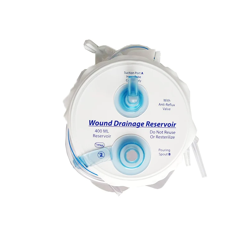 product medical disposable 400ml pvc sterile closed wound drainage reservoir surgical equipment triple reed negative pressure device-93