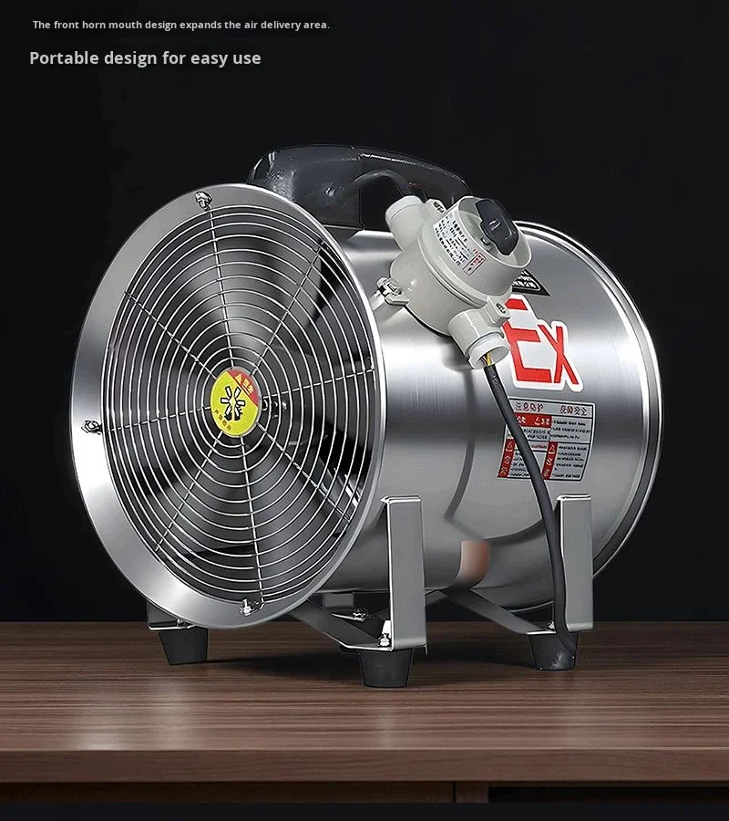 Industrial Exhaust Moveable Ventilator, Portable, Axial - detail 10