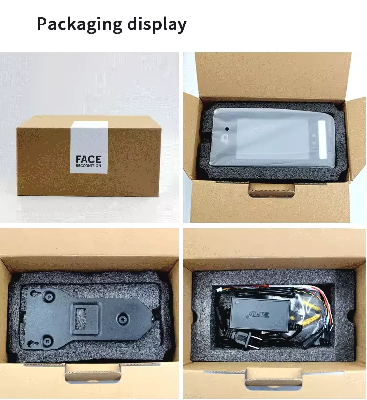 Uface5 RJ45 WiFi Cloud Face Recognition System for Attendance & Access ...