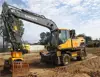 almost new wheel excavator EW210D, used 100% origin mobile excavator EW210D, used 21ton mobile excavotors on sales