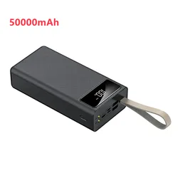 YM265 50000mah power bank high capacity mobile phone portable charger power banks 2A Fast charging powerbank