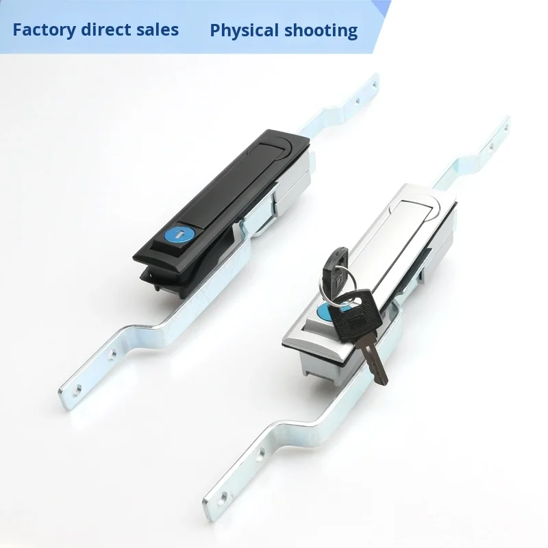 Black Matte MS731-1-2 Sky Ground Connecting Rod Cabinet Lock MS461 Control Mechanical Door Lock for Decorations Cutting factory