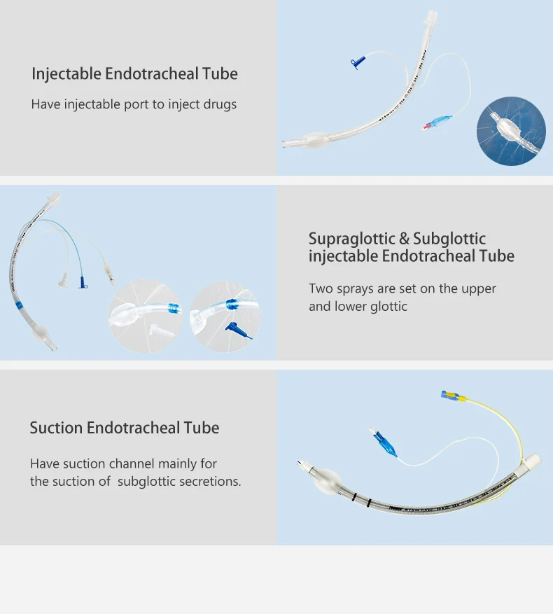 Oral/nasal Endotracheal Intubation Tube Ett - Buy Endotracheal ...