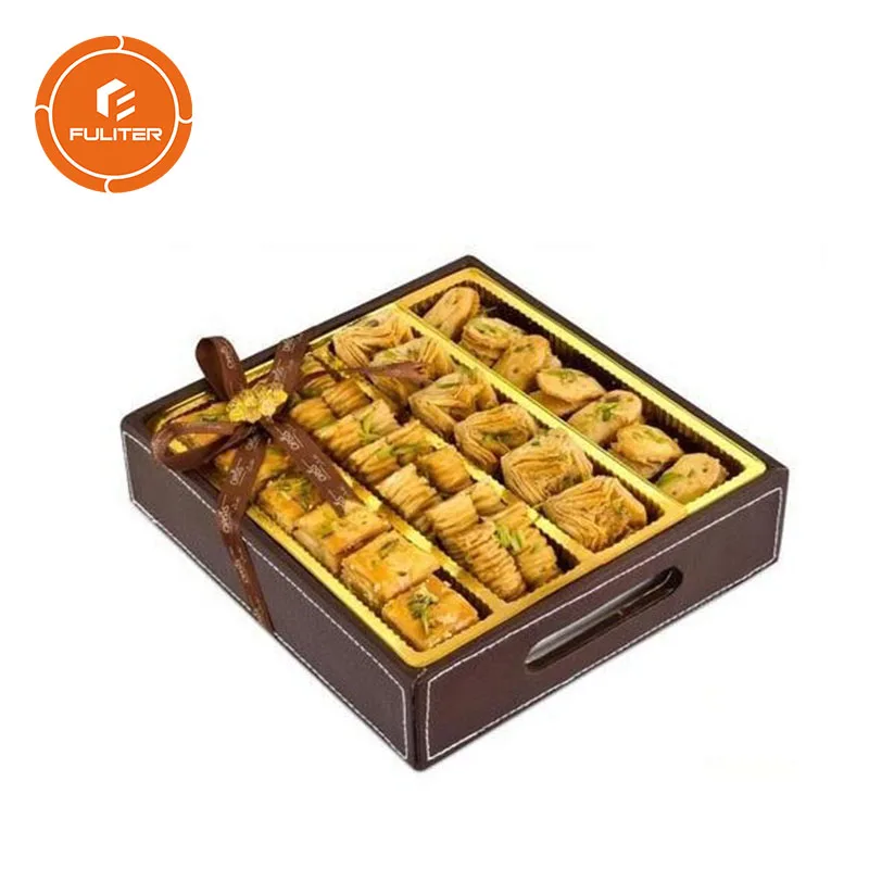 Fancy design tary food sweet chocolate packaging customized luxury food pack box