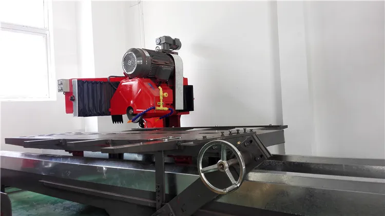 Hizar granite cutting saw machineries double head cutter for marble