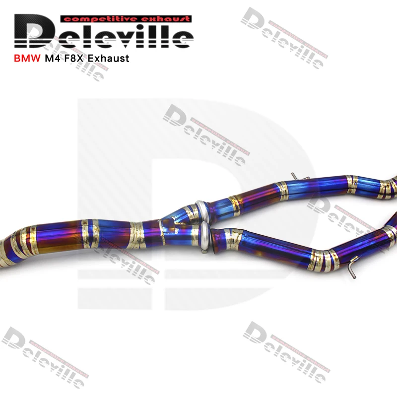 Titanium Exhaust System For Bmw M3/m4 F80/f82/f8x S55 3.0t 20142018