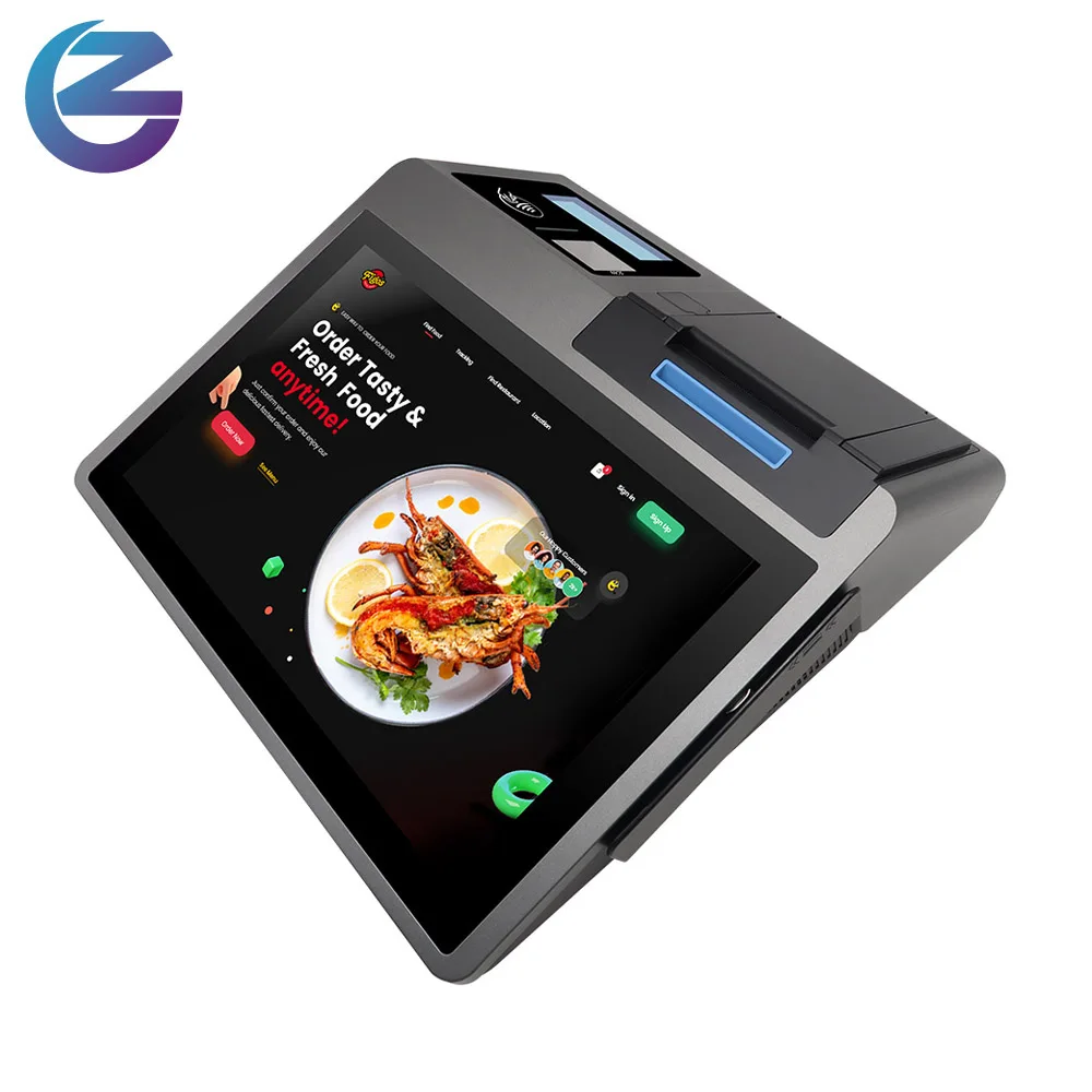 ZCS Z100 POS System - High Performance with Built-in Printer