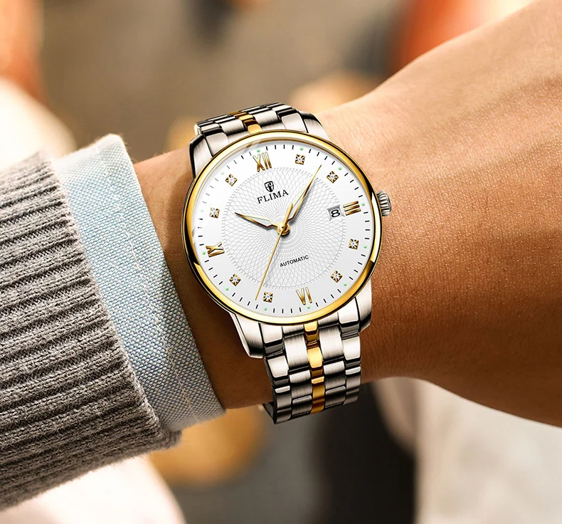 Good Quality Luminous Mechanical Watches for Men