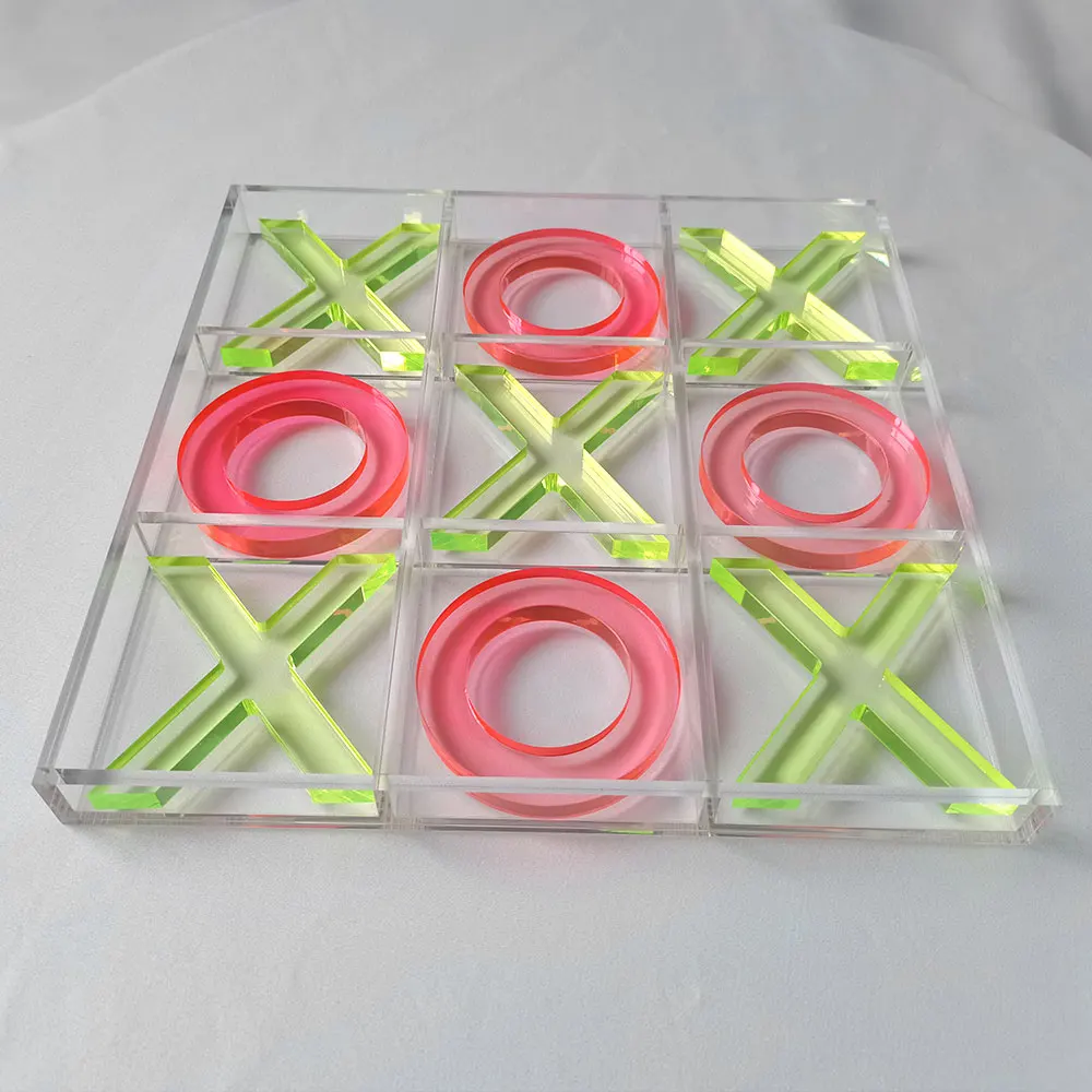 Custom Acrylic Tic Tac Toe Board Game Set Lucite Pmma Game Set Buy   H4924adafdab54508a9fe08e0d22ca85b8 